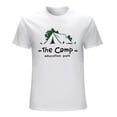thumbnail image 1 of The Camp Education Park Men’s T-Shirt 100% Cotton Casual Short Sleeve Tops Gift Tee White XS, 1 of 5