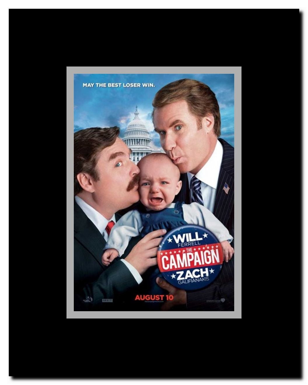 The Campaign Framed Movie Poster