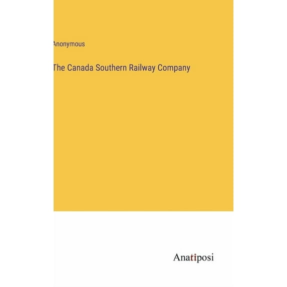 The Canada Southern Railway Company