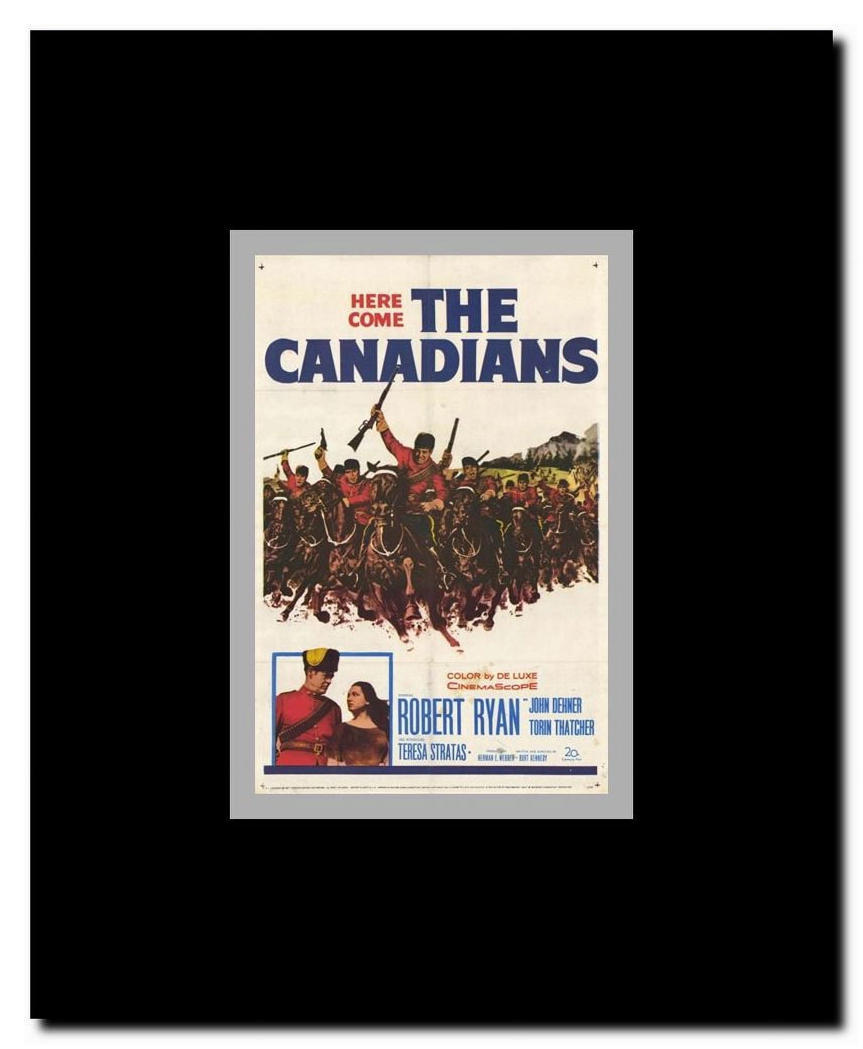 The Canadians Framed Movie Poster