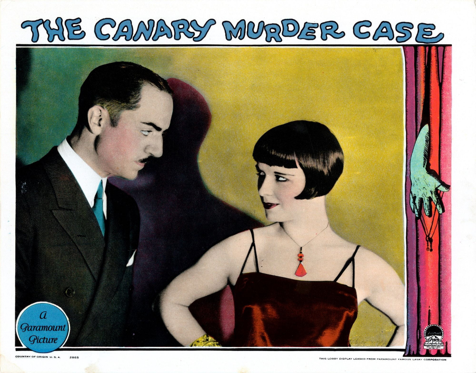 The Canary Murder Case Canvas Art - (28 x 22)