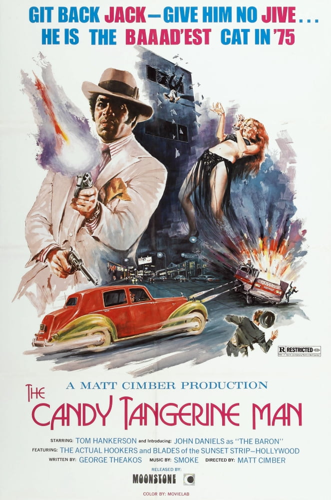 The Candy Tangerine Man Canvas Art -  (11 x 17)