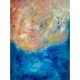 thumbnail image 1 of The Canfield Collection - Gratitude - Bright Blue Contemporary Abstract Wall Art Design on a Giclée Canvas Print - Home Décor - 24 x 36 inches&nbsp;, 1 of 5