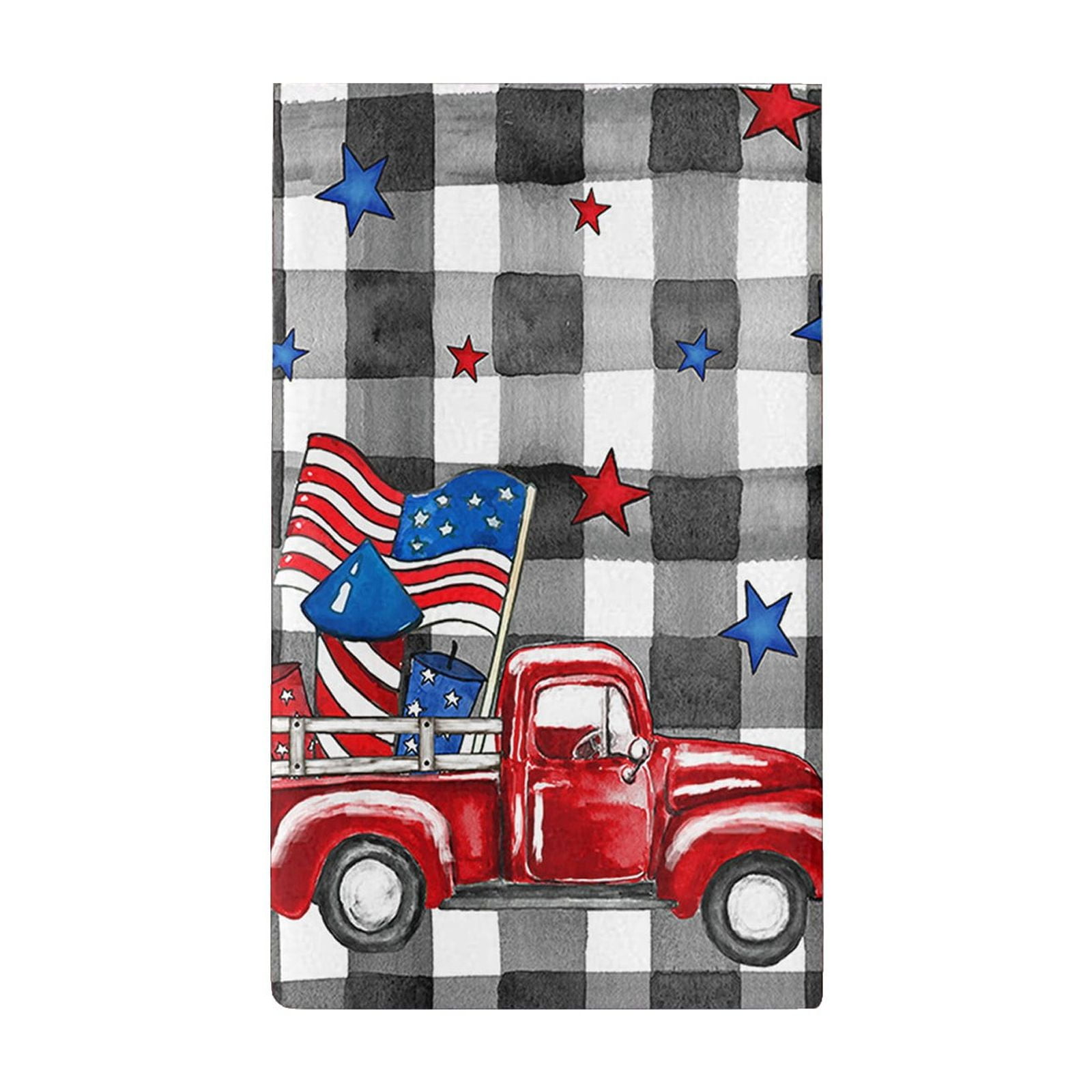 under The Canopy Towels Barber Towel 1pc Independence Day Kitchen