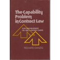 thumbnail image 1 of Pre-Owned Pre-Owned The Capability Problem in Contract Law: Further Readings on Well-Known Cases Paperback, 1 of 1