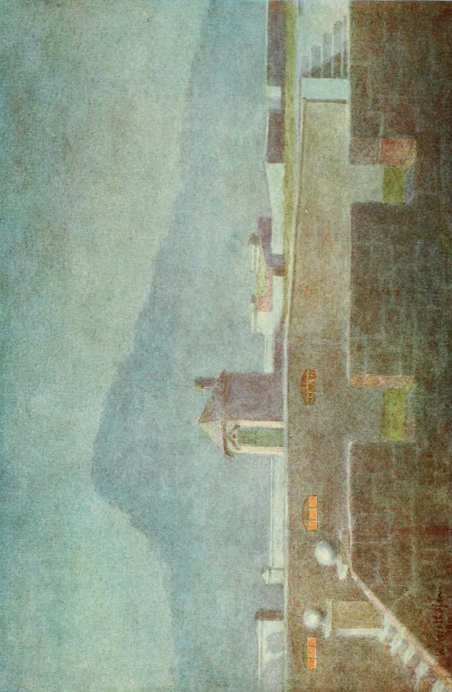 The Cape Peninsula 1910 On the ramparts of the old castle Canvas Art - Wilhelm Westhofen (18 x 24)