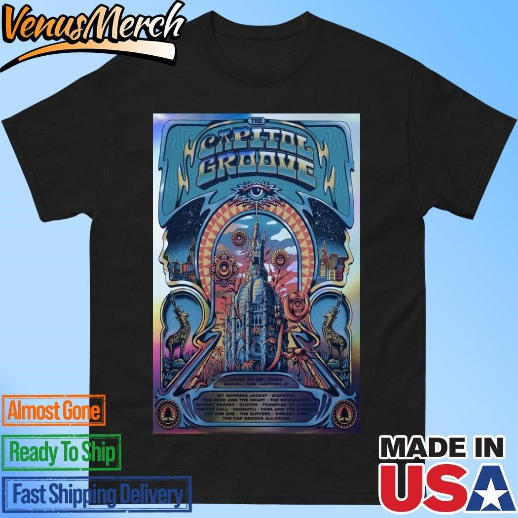 The Capitol Groove June 2930 2024 Bushnell Park In Hartford Ct Poster