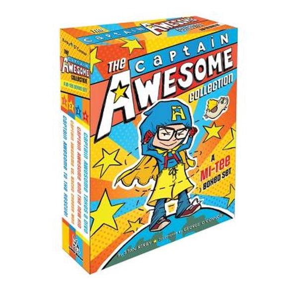 Pre-Owned The Captain Awesome Collection (Boxed Set): A Mi-Tee Boxed Set: Captain Awesome to the Rescue!; Captain Awesome vs. Nacho Cheese Man; Captain Awesome (Hardcover) 1442489774 9781442489776
