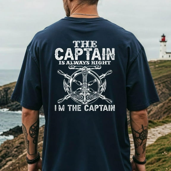 The Captain Shirt, Funny Captain Shirt, Captain Shirt, Funny Lake Shirt, Fathers Day Gift, Captain Wife Shirt, Captain Gift