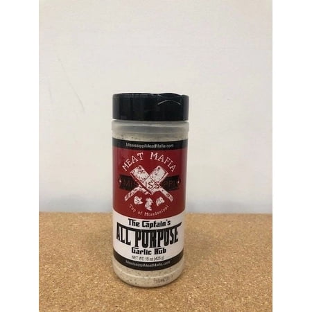 The Captain's All-Purpose GARLIC Rub (16 oz.)