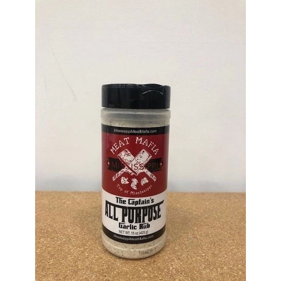 The Captain's All-Purpose GARLIC Rub (16 oz.)