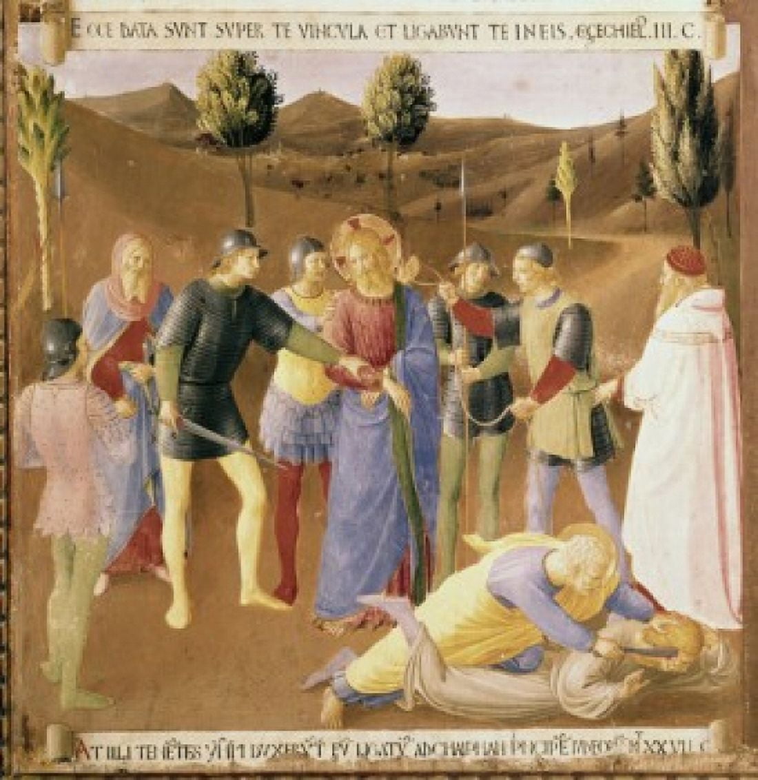 The Capture of Christ Fra Angelico (1387-1455 Italian) San Marco Florence Italy Canvas Art - Fra Angelico (18 x 24)