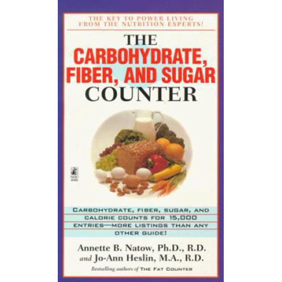 Pre-Owned The Carbohydrate, Fiber, and Sugar Counter (Unknown) 0671025627 9780671025625