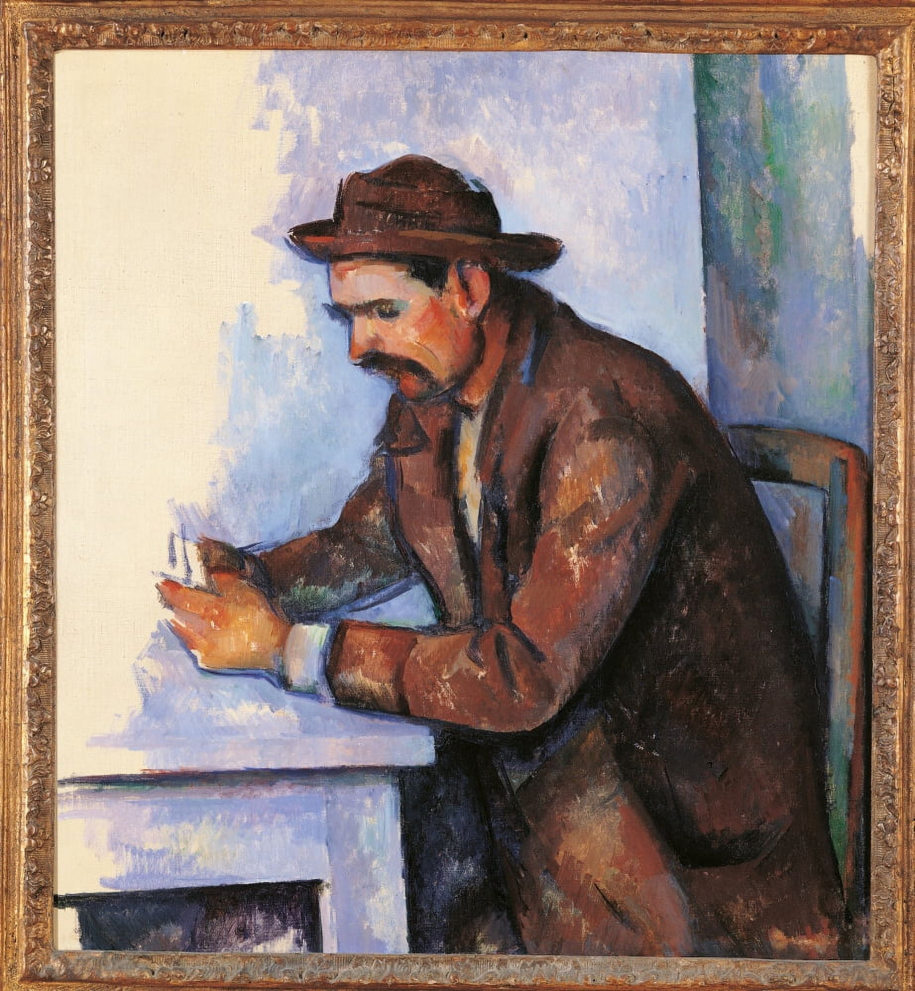 The Card Players Canvas Art - (18 x 24)