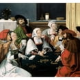 thumbnail image 1 of The Card Players, Lucas van Leyden (1494-1533/Netherlandish) Poster Print (18 x 24), 1 of 4