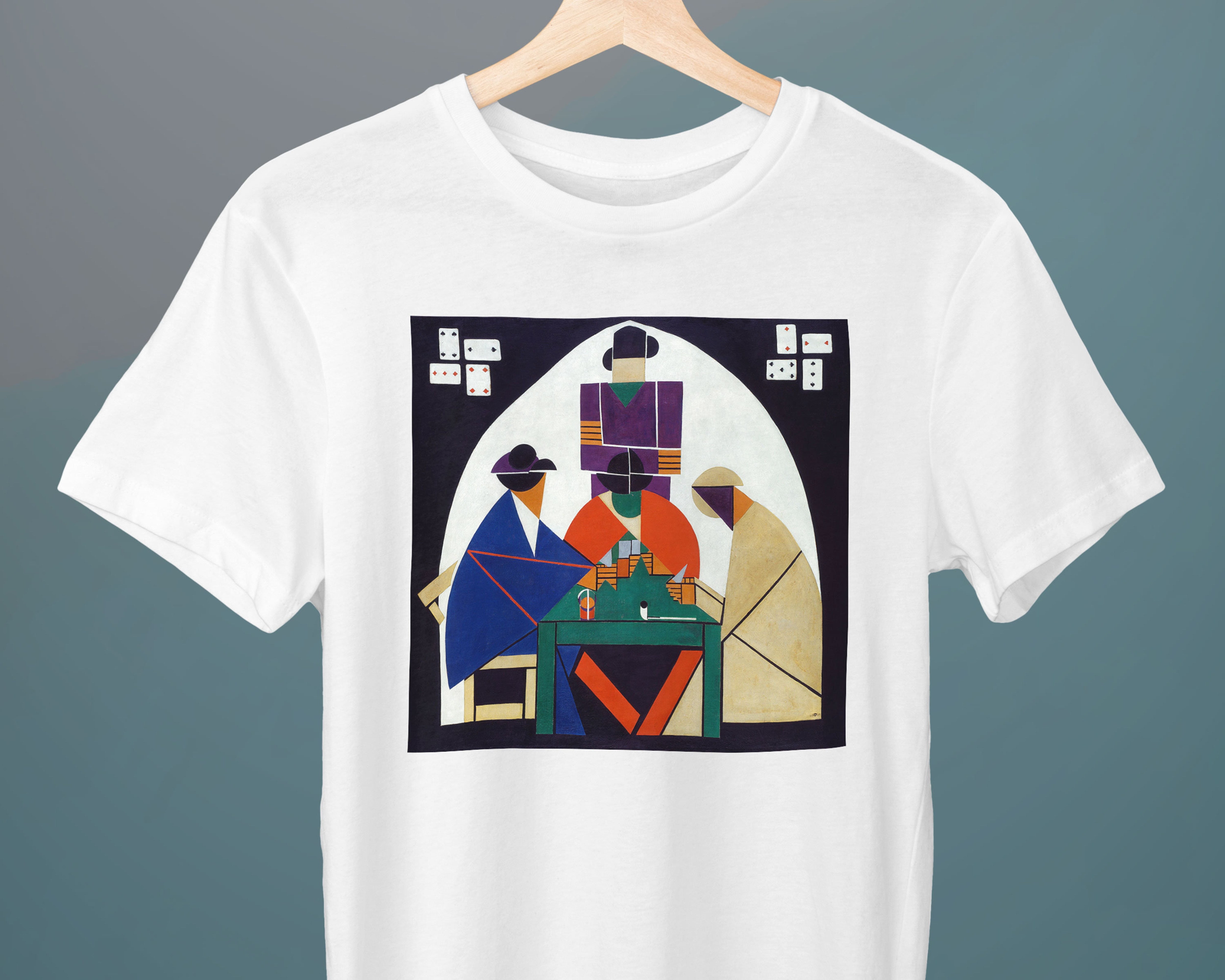The Card Players, Theo van Doesburg, Unisex T-Shirt, Art T-Shirt ...