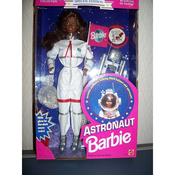 The Career Collection Astronaut Barbie Doll African American 1994 Mattel 12150