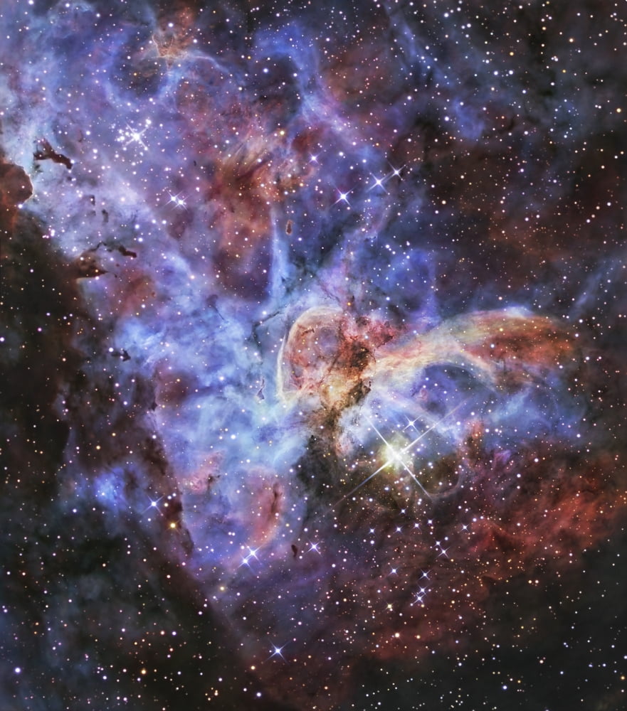The Carina Nebula also known as NGC 3372 Canvas Art - R Jay GaBanyStocktrek Images (27 x 30)