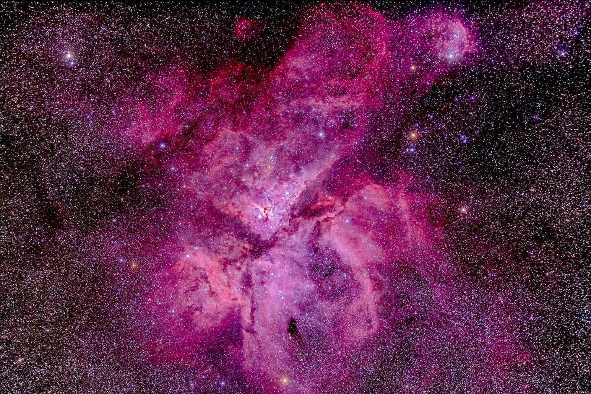 The Carina Nebula in the southern sky Canvas Art - Alan DyerStocktrek Images (18 x 12)