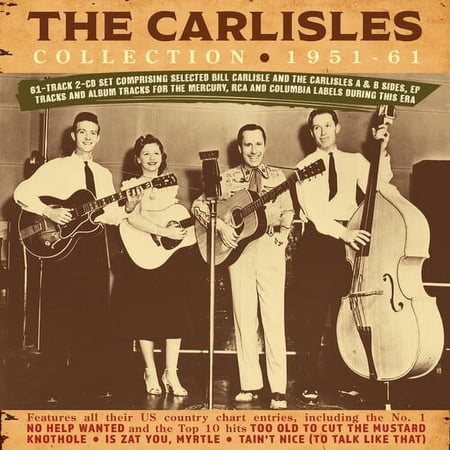 The Carlisles - The Carlisles Collection 1951-61 - Music & Performance - CD