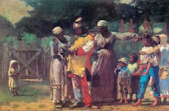 The Carnival Canvas Art - Winslow Homer (12 x 18)
