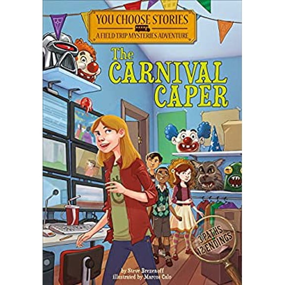 Pre-Owned The Carnival Caper: An Interactive Mystery Adventure (Paperback) 149652649X 9781496526496
