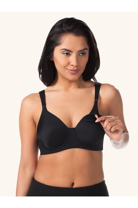 , The Carole, Cooling Nursing Bra, Wireless Support, Lightly Padded, Full Coverage Smooth Cups, Nursing Clips, Adjustable (Women's)
