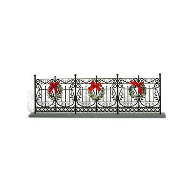 The Carolers Byers' Choice Wrought Iron Fence