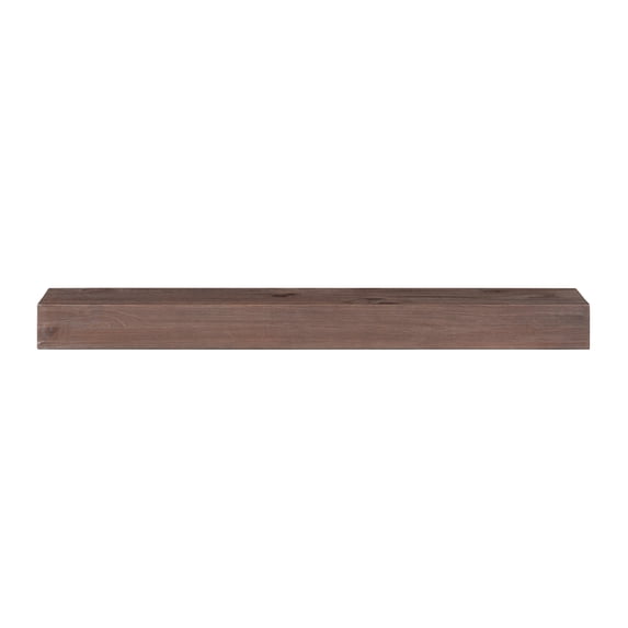 The Carolina 48" Mantel Shelf Trail Finish