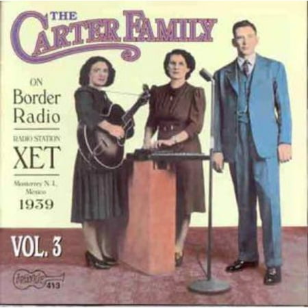 The Carter Family - On Border Radio 1939 3 - Music & Performance - CD