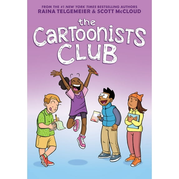 The Cartoonists Club: A Graphic Novel, (Hardcover)
