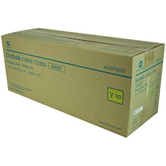 The Cartridge People Genuine OEM for Konica Minolta IUP22Y, A3GP0CD, Yellow Imaging Unit, 60,000 Pages, BIZHUB C3350, BIZHUB C3850, BIZHUB C3850FS