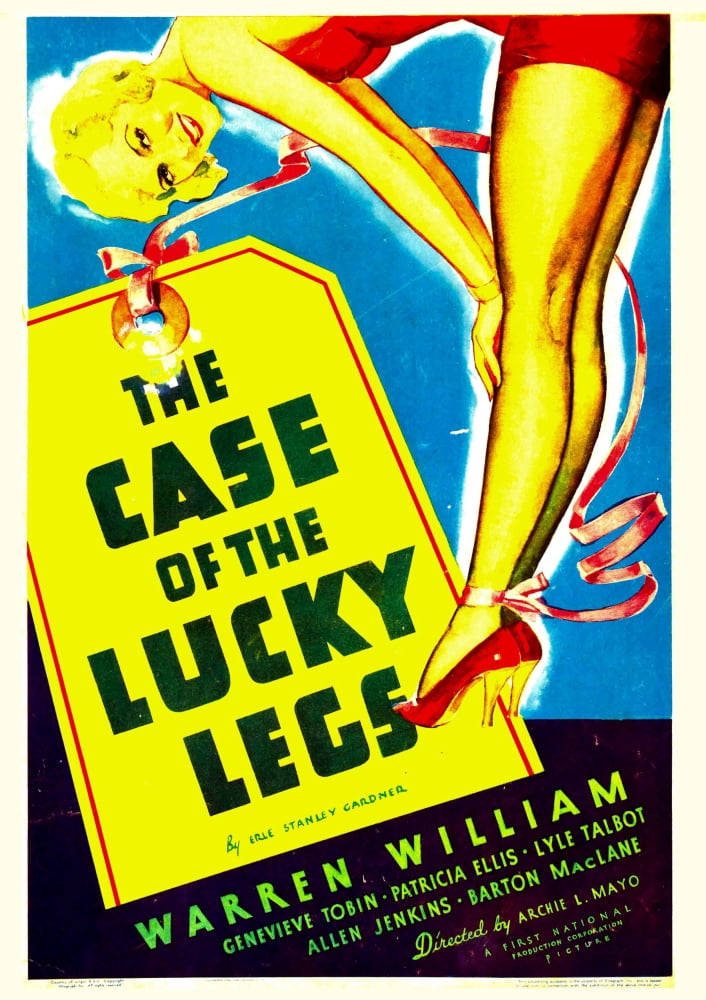 The Case Of The Lucky Legs Canvas Art -  (11 x 17)