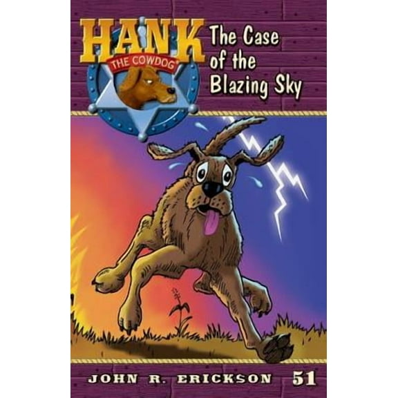 The Case of the Blazing Sky (Paperback) by John R Erickson