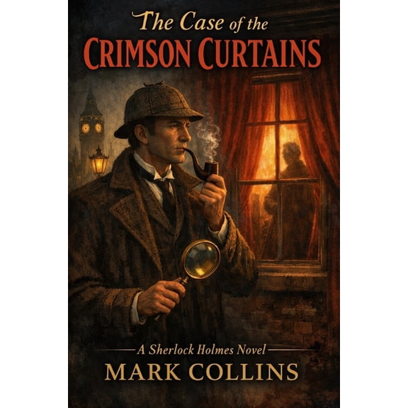 The Case of the Crimson Curtains: A Sherlock Holmes Novel, (Paperback)
