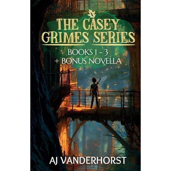 Casey Grimes The Casey Grimes Series: A Middle Grade Fantasy Action Adventure Collection (Casey Grimes Books 1-3 + Bonus Novella), (Paperback)