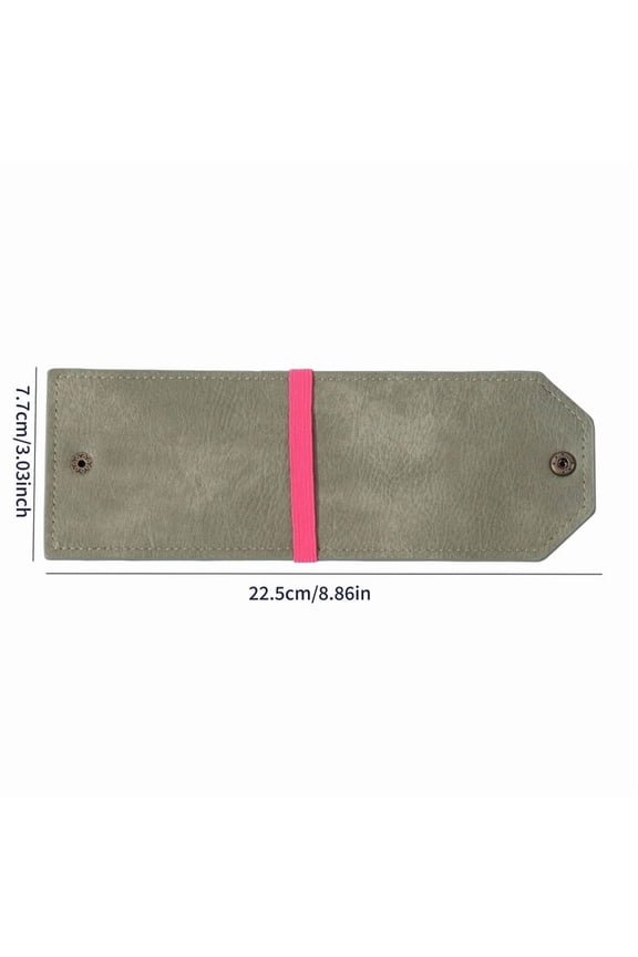 The Cash Wrap Wallet Is A Leather Wallet with Quick Cash Deposits and Withdrawals and A Cash Holder