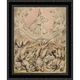 thumbnail image 1 of The Casting of the Rebel Angels into Hell 20x24 Black Ornate Wood Framed Canvas Art by Blake, William, 1 of 2