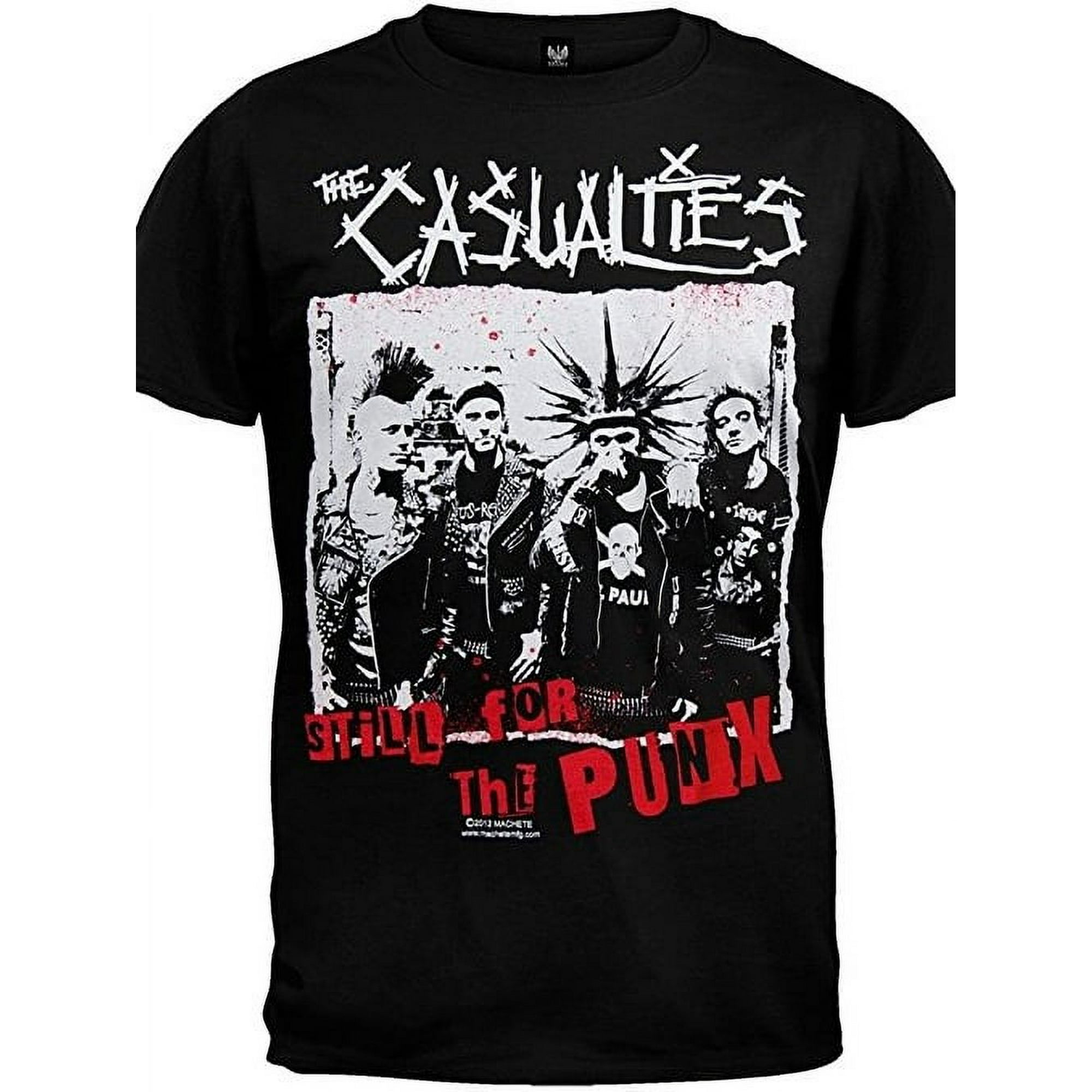 The Casualties Still For The Punx T-Shirt - Walmart.com