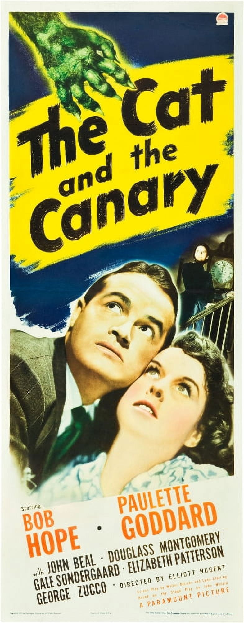The Cat And The Canary Canvas Art - (24 x 36)