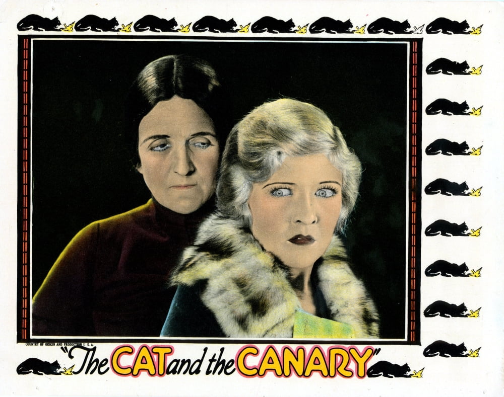 The Cat And The Canary Canvas Art - (28 x 22)