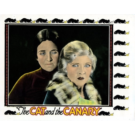 The Cat And The Canary Movie Poster Masterprint (14 x 11)