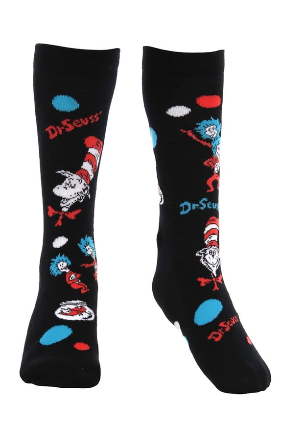The Cat In The Hat Pattern Kids' Socks