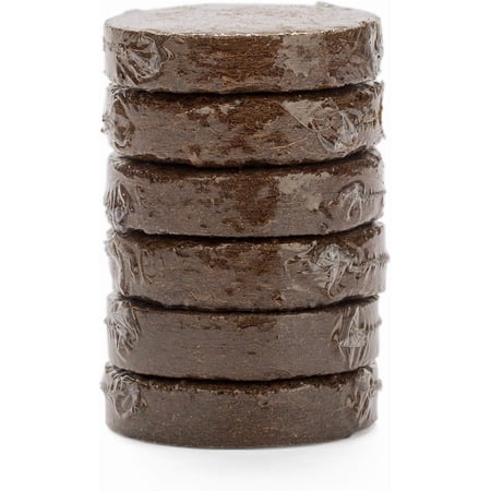 The Cat Ladies Organic Coco Coir Potting Soil for 3-4 inch Pots - 6 Pack - IB Pet Treat Variety