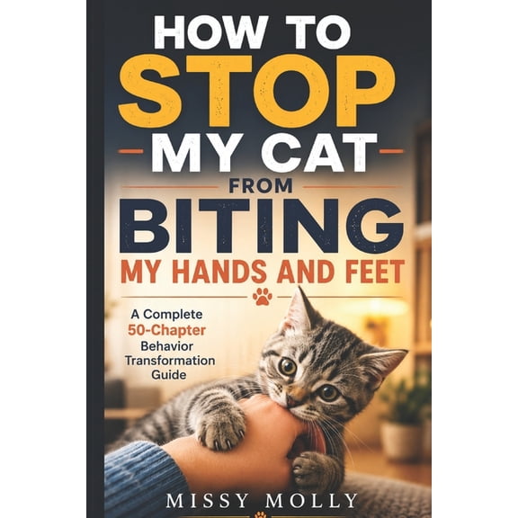 The Cat Mastery How to Stop My Cat from Biting My Hands and Feet: A Complete 50-Chapter Behavior Transformation Guide, Book 8, (Paperback)