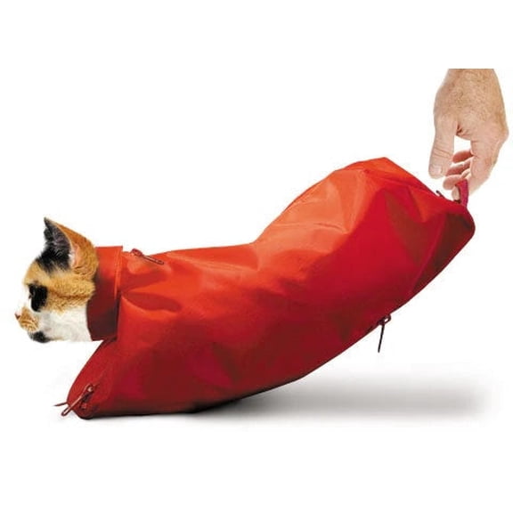 Four Flags Over Aspen Original Cat Sack Rear Underside Zipper Handling Bag