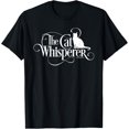 thumbnail image 1 of The Cat Whisperer - cat lover T-Shirt mens t shirt，black，women，funny，misfits，men，journey, 1 of 4