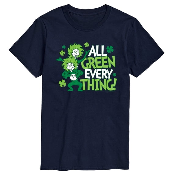 The Cat in the Hat -  All Green Everything - Men's Short Sleeve Graphic T-Shirt