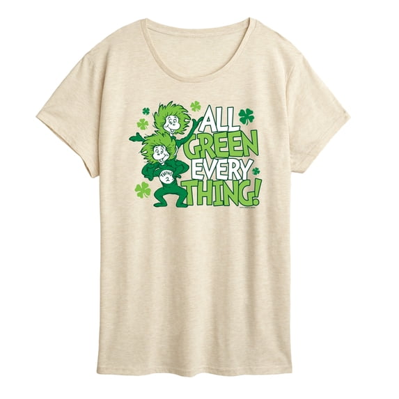 The Cat in the Hat - All Green Everything - Women's Short Sleeve Graphic T-Shirt