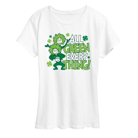 The Cat in the Hat - All Green Everything - Women's Short Sleeve Graphic T-Shirt